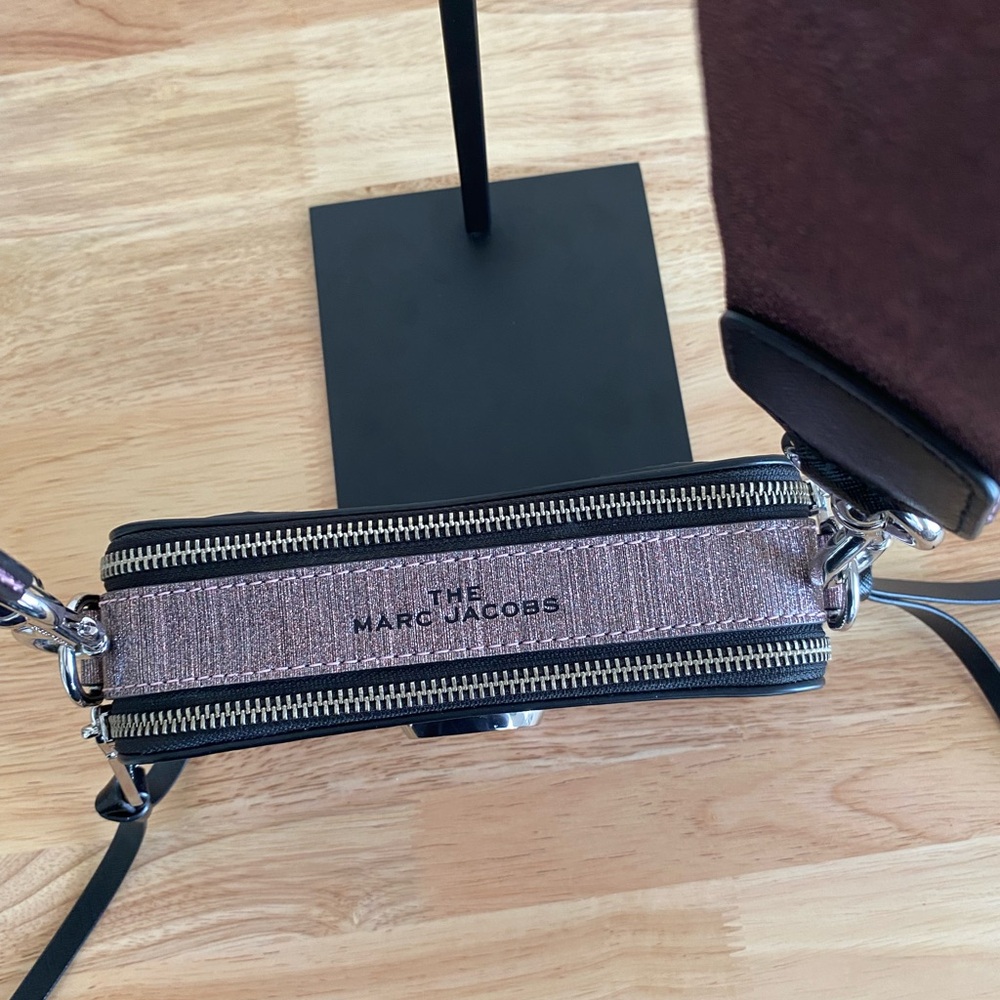 Marc Jacobs Glittery Pink Snapshot Bag - Picture 9 of 15